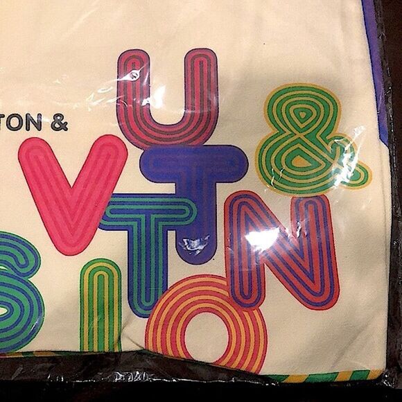 LOUIS VUITTON LV Limited Edition Canvas 2 Sided Tote Shenzhen Exhibit 2021-2022 - Picture 6 of 10